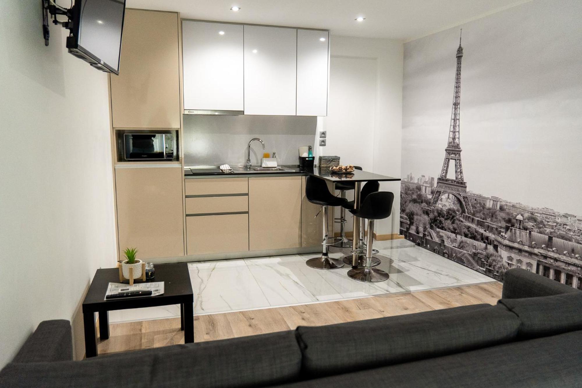 Appartement 1-4 Pers - Aeroport Cdg, Parc Expo, Villepinte - A L'Ombre Du Pin "9" Le Pin  Luaran gambar